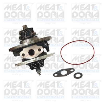 Core assembly, turbocharger
